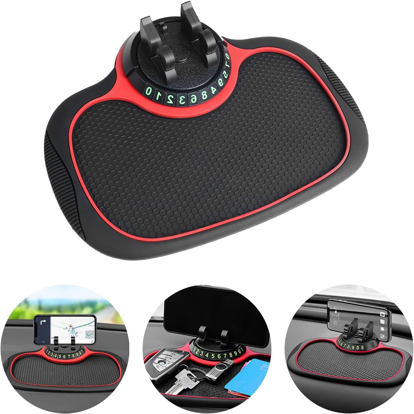 Multifunction Car Anti-Slip Mat Auto Universal Phone Holder