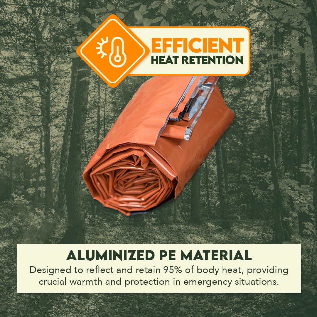 SE Survivor Series Emergency Sleeping Bag - EB122OR