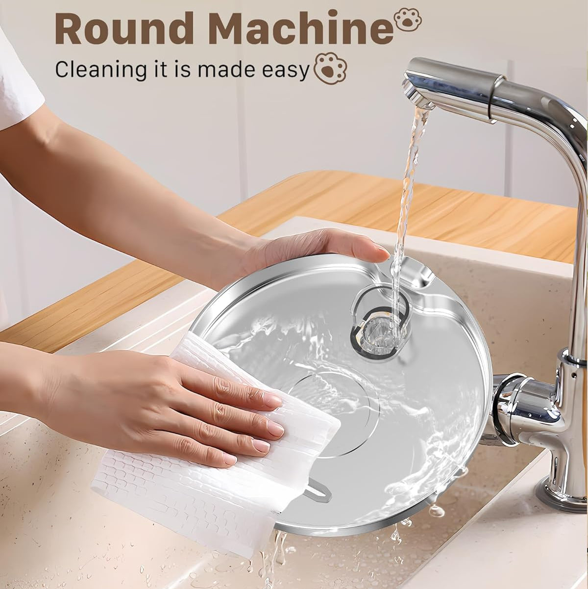 Stainless steel water fountain 3.2 L