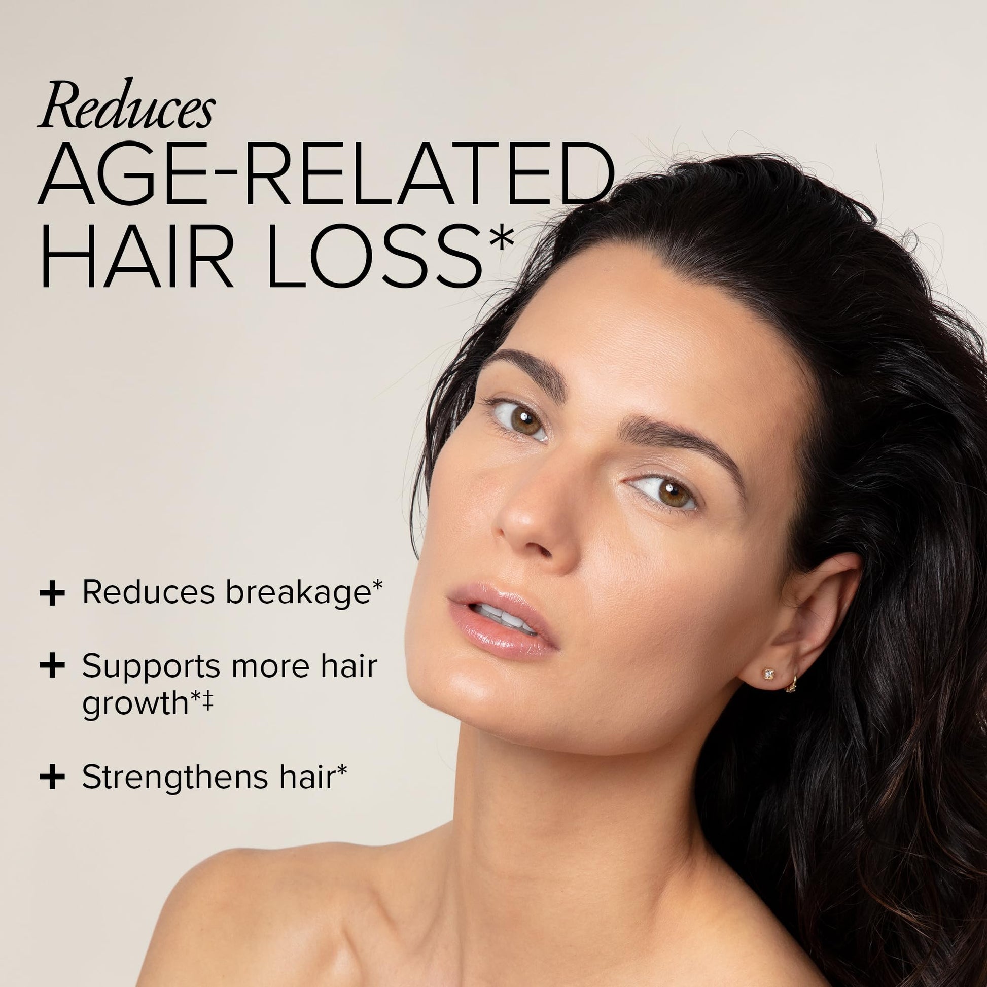 Serovital Hair Regeneres - Formulated for Women Seeking Enhanced Hair Growth - Supports Noticeable Decrease in Age-Related Hair Loss and Shedding - (60 Count) - Medaid International
