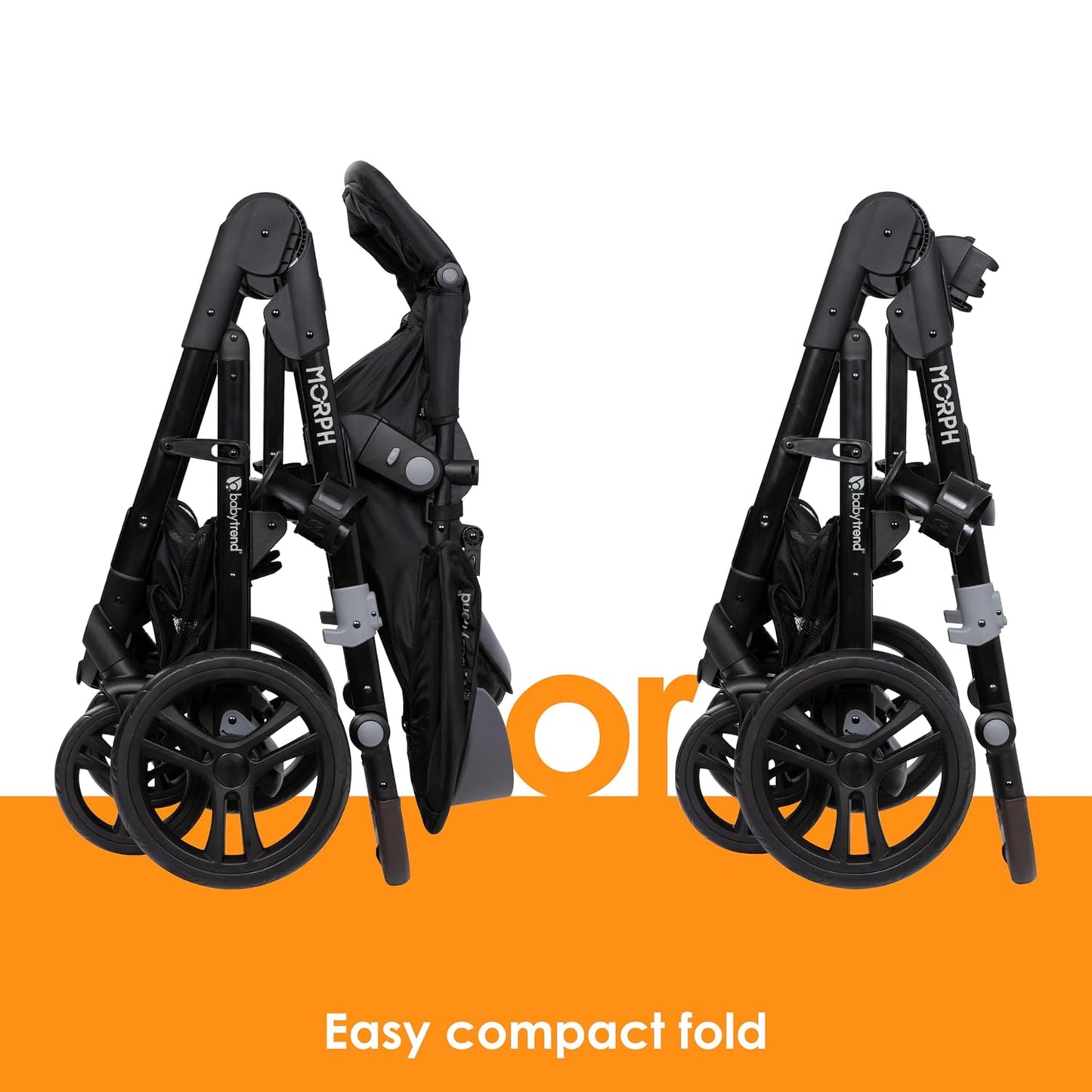 BabyTrend - Morph Single To Double Modular - Dash Black