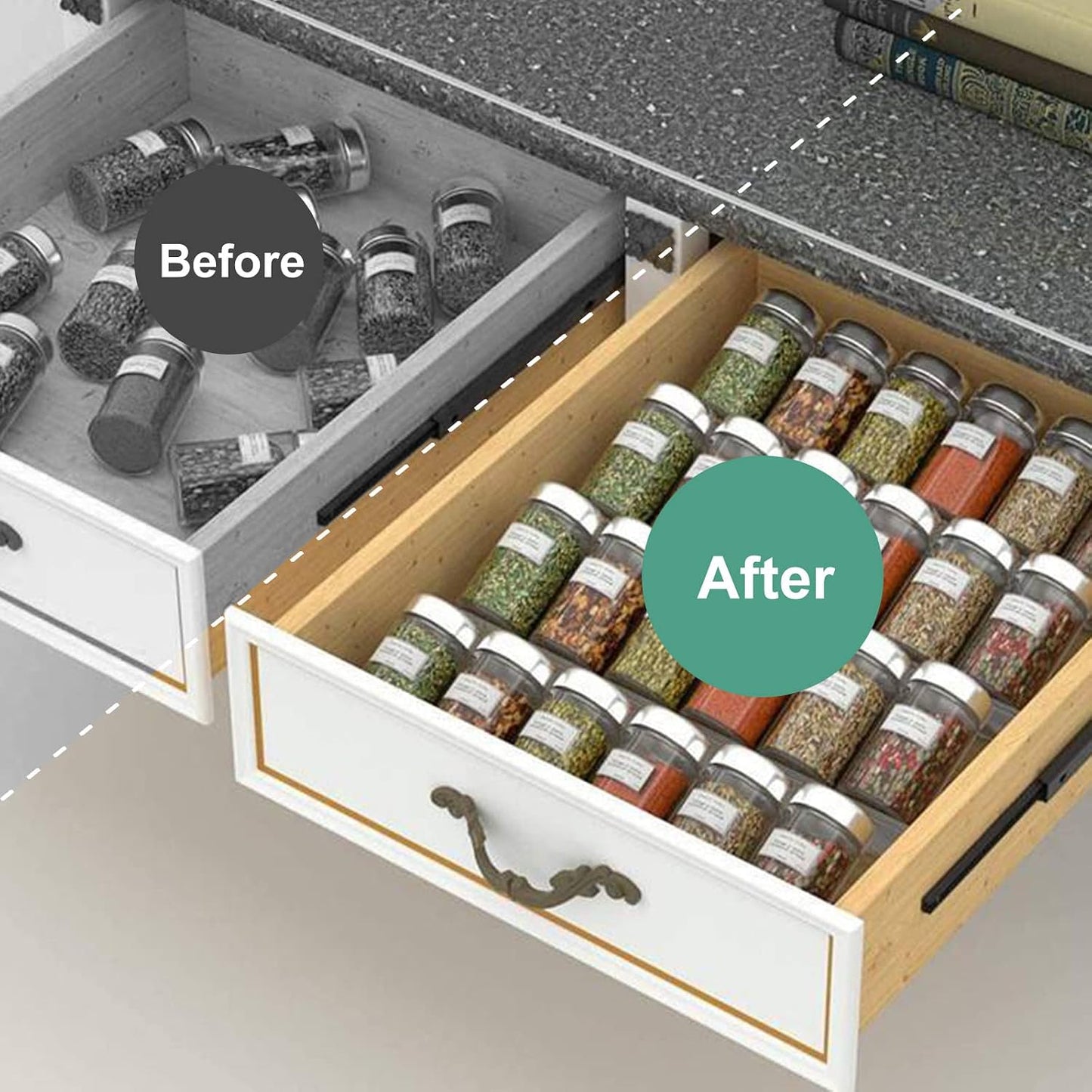 Extendible Spice Organiser