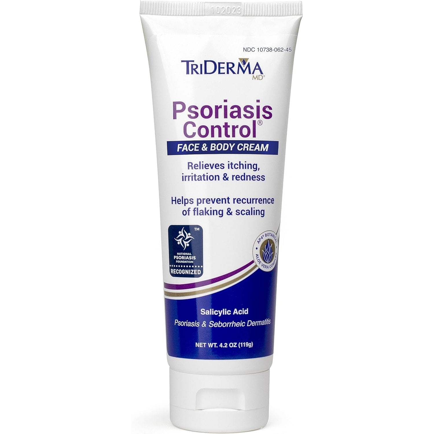 TriDerma Psoriasis Control Face and Body Cream, 4.2 Ounces - Medaid International