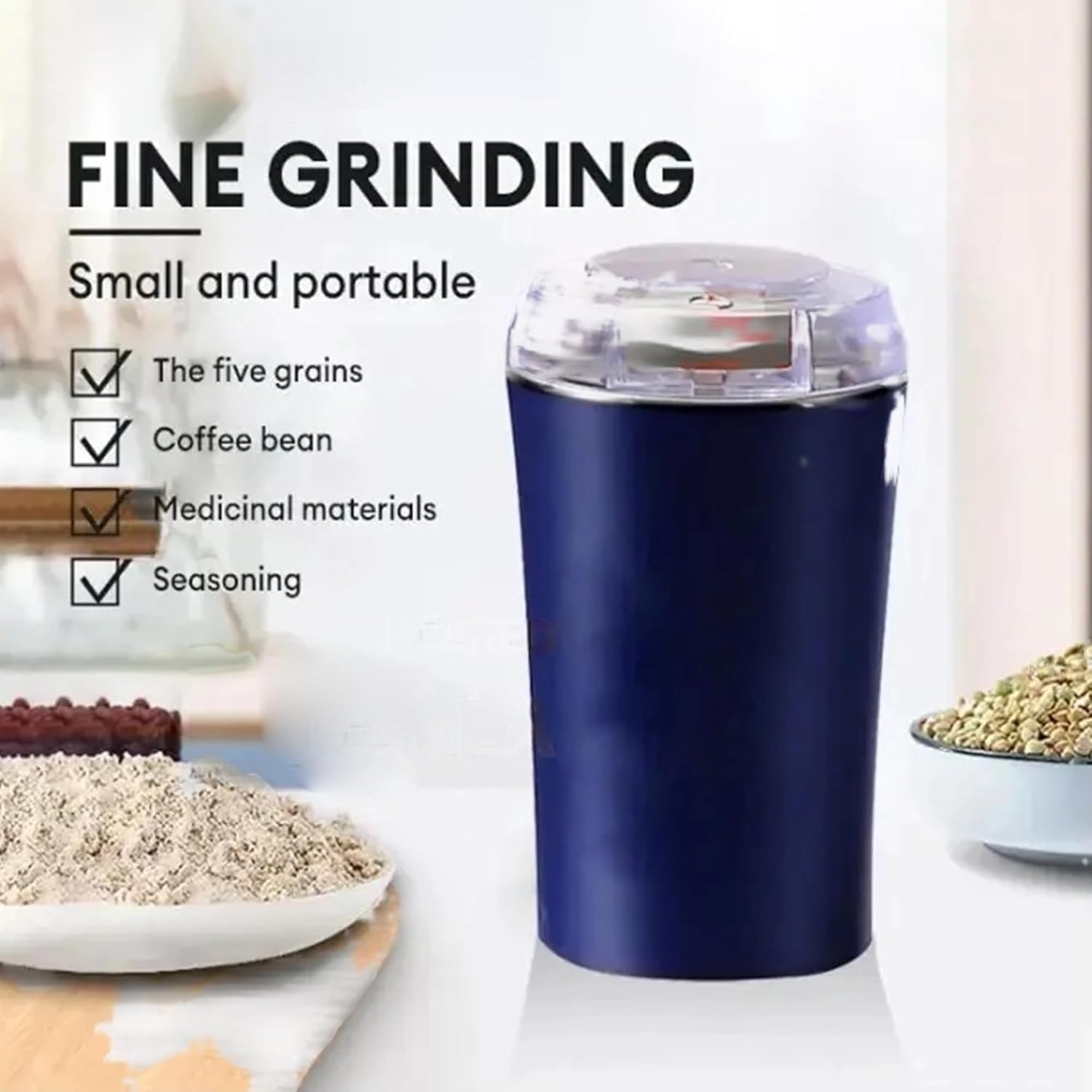 Multi-Functional Electric Grinder – Coffee & Spice Blender