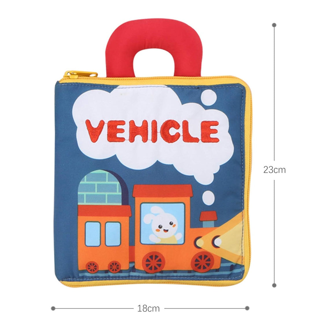 Tumama Kids - Baby Quiet Book - Vehicle Cloth Book
