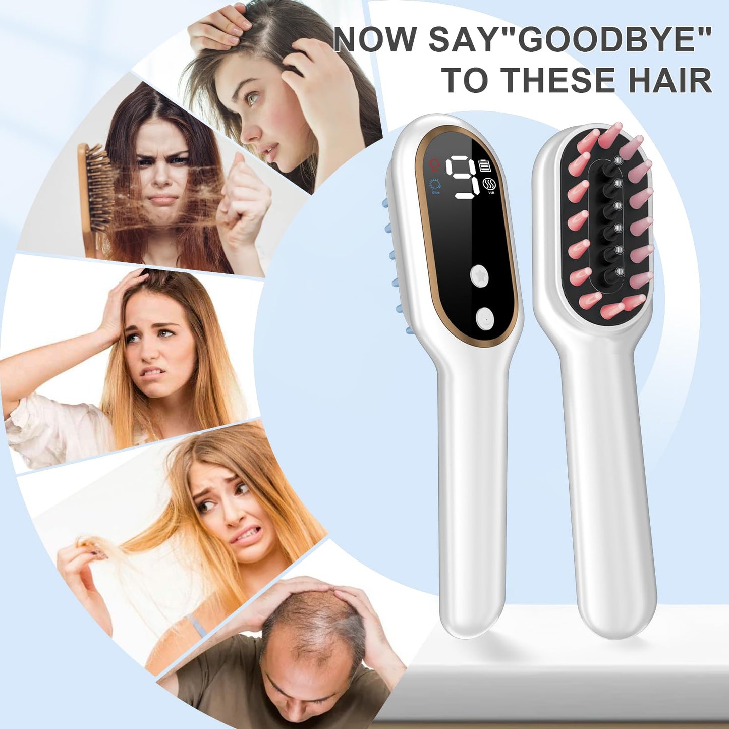 Laser Hair Growth Comb - Handheld Laser Hair Growth Comb - Medaid International