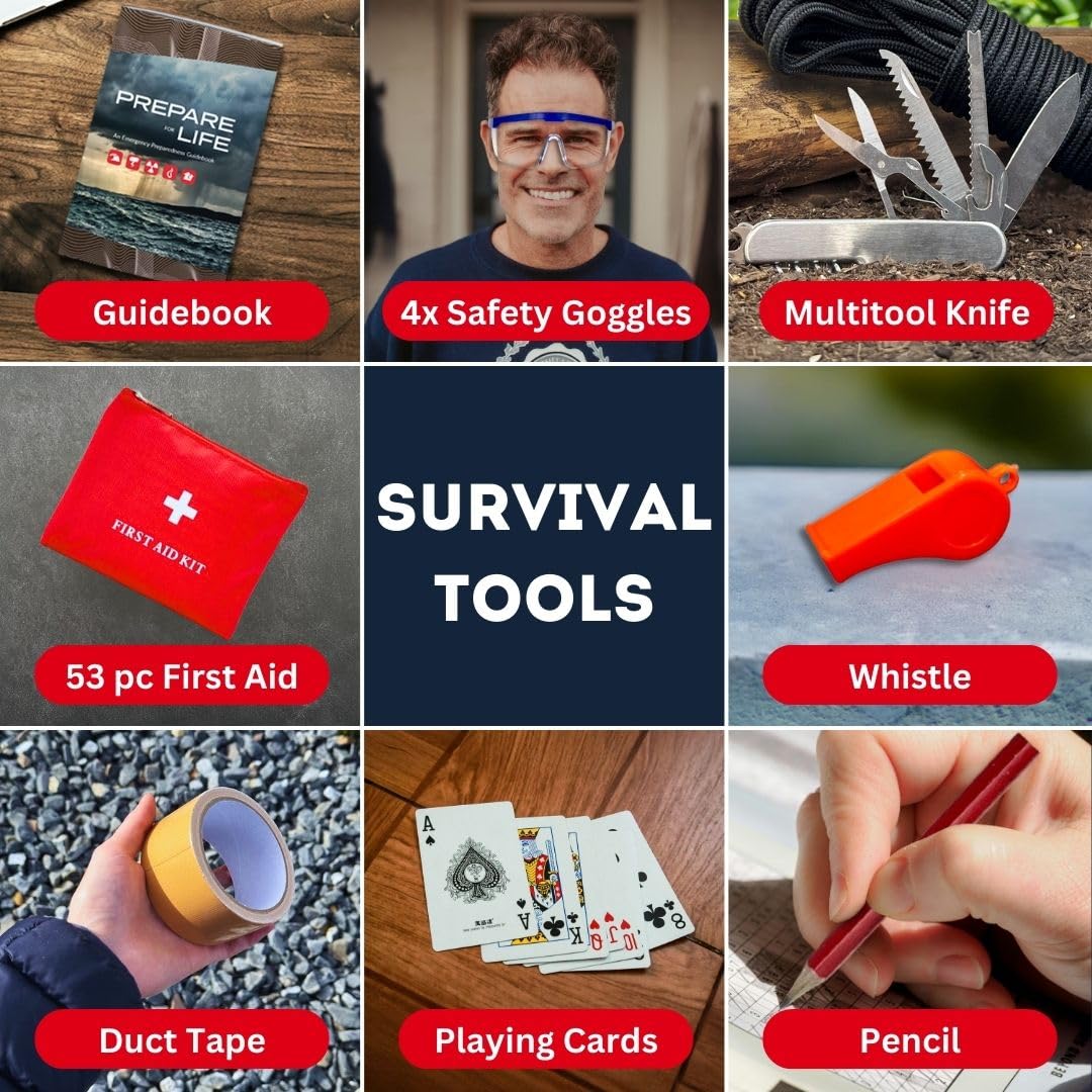 The Essentials Complete Deluxe Survival 72-Hour Kit