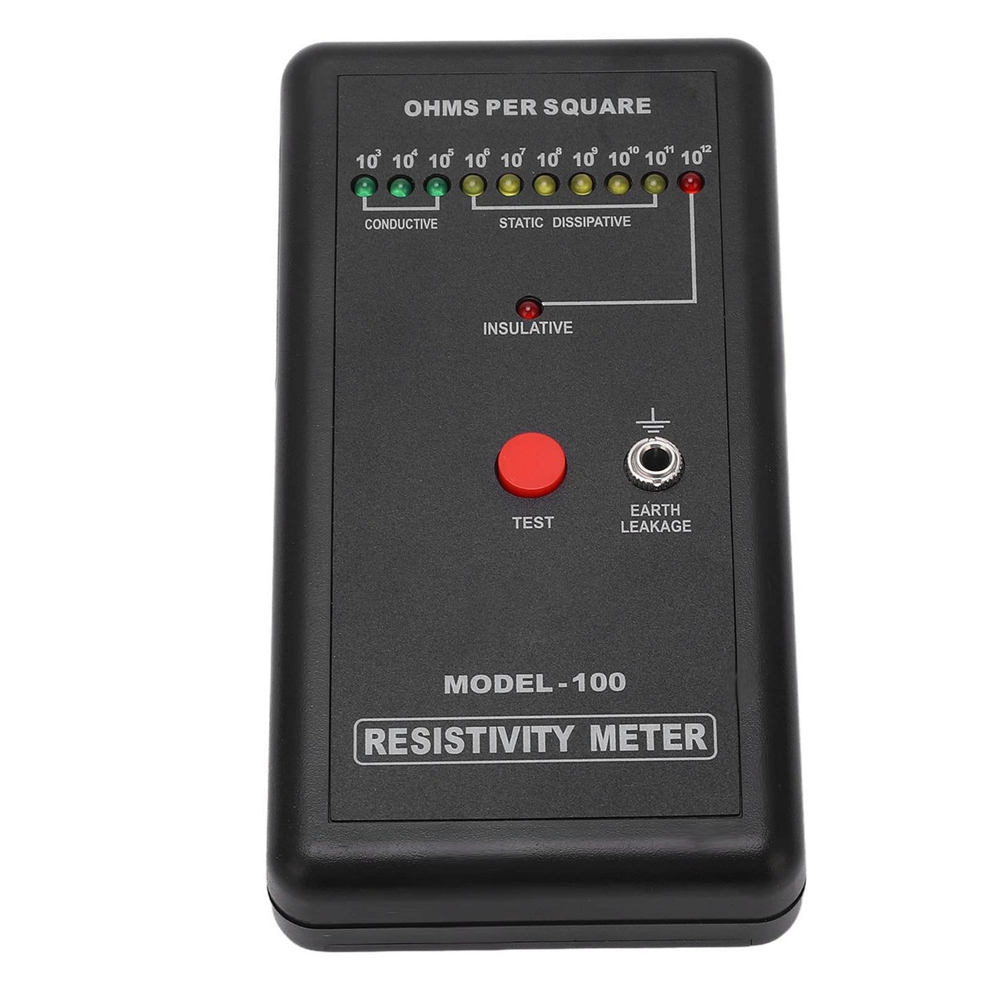 Electric Tester, Meter Tester Resistivity Meter Electrostatic Analyzer Measuring Tool for Engineering - Medaid International