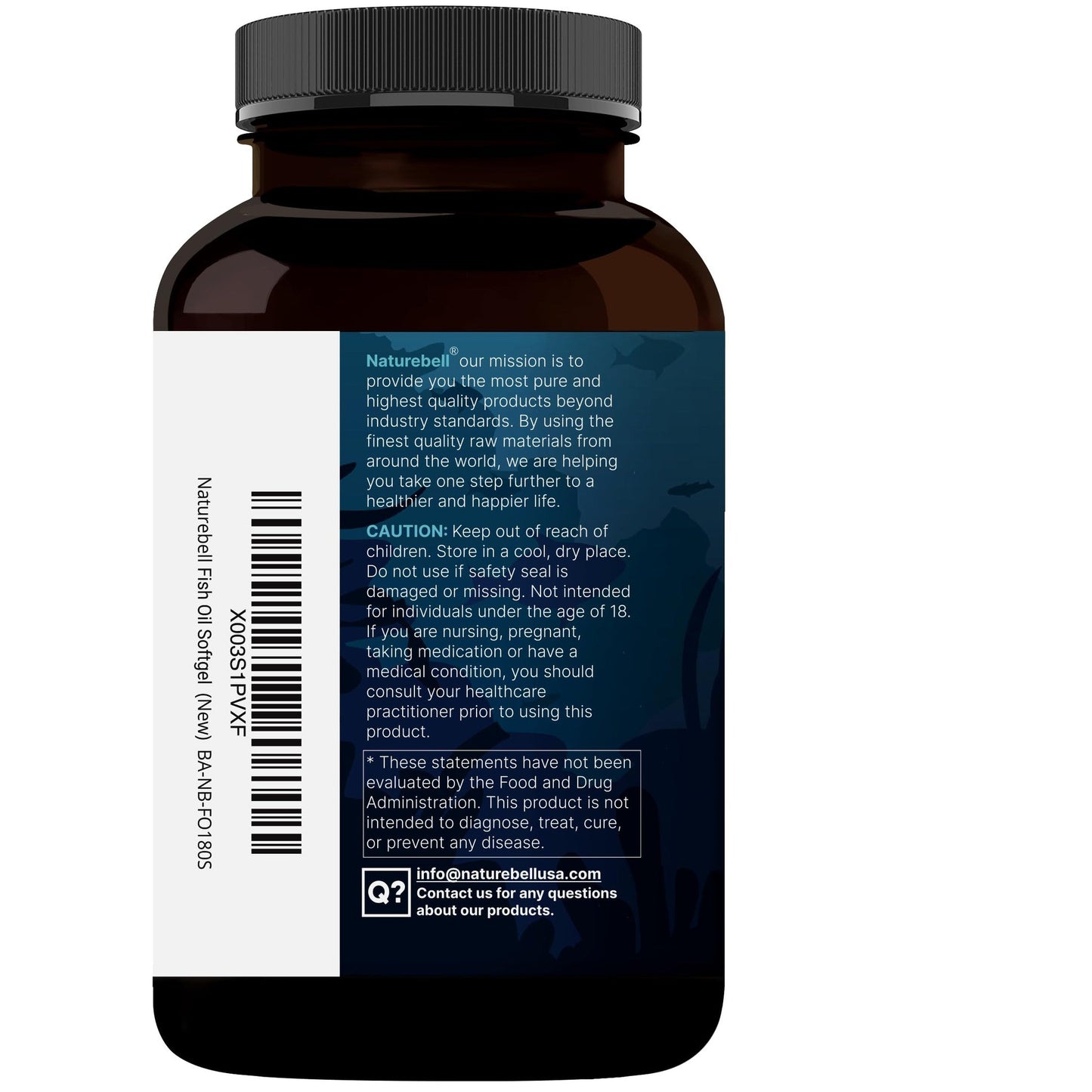 Omega 3 Fish Oil 4,200mg, 180 Burpless Softgels, Highly Purified EPA 1,200mg & DHA 900mg | Lemon Flavored | Premium Wild Caught Fish from Deep Sea – Heart & Brain Support – Mercury Free & Non-GMO - Medaid International