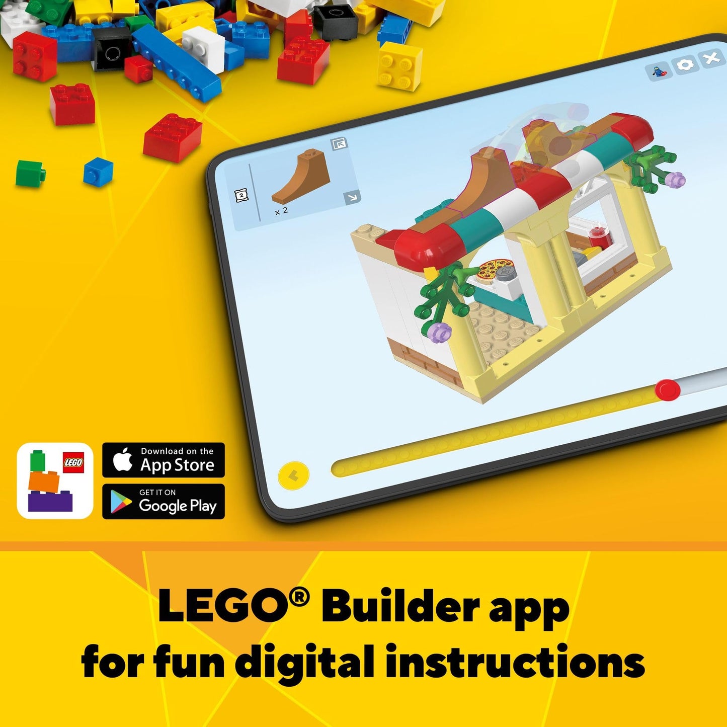 Lego Creator 3 in 1 Space Roller Coaster Building Toy Set Featuring a Roller Coaster, Drop Tower, Carousel and 5 Minifigures, Rebuildable Amusement Park for Kids Ages 9+, 31142 - Medaid International