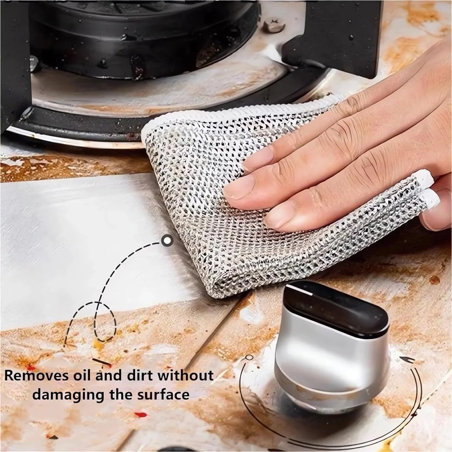 Microfiber Cleaning Dishcloth - Pack of 4