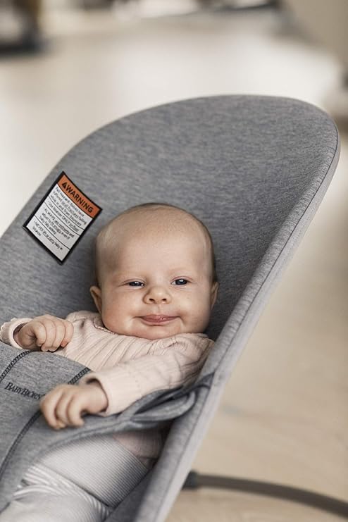 Babybjorn - Bouncer Bliss 3D Jersey - Light Grey