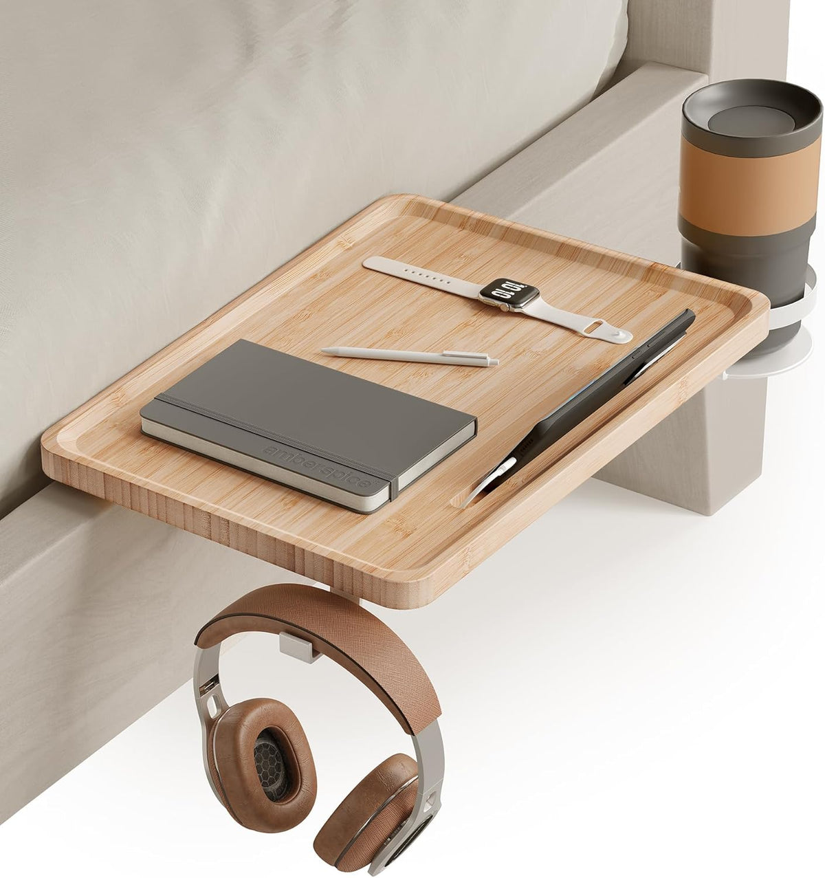 VASAGLE Bedside Shelf LET301N03
