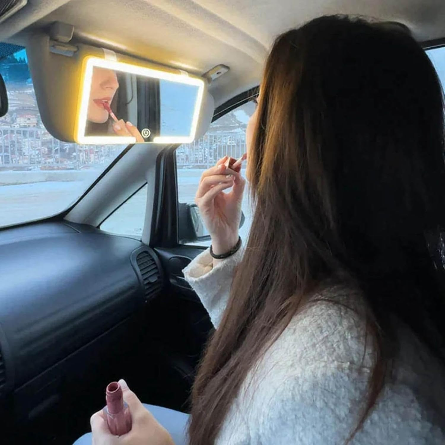 Car Mirror Vanity Led
Rechargeable 3 Color - Medaid International