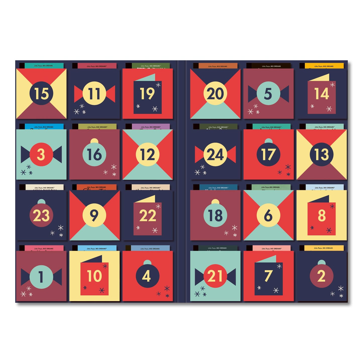 Little People, BIG DREAMS: Advent Calendar Book Collection - Medaid International
