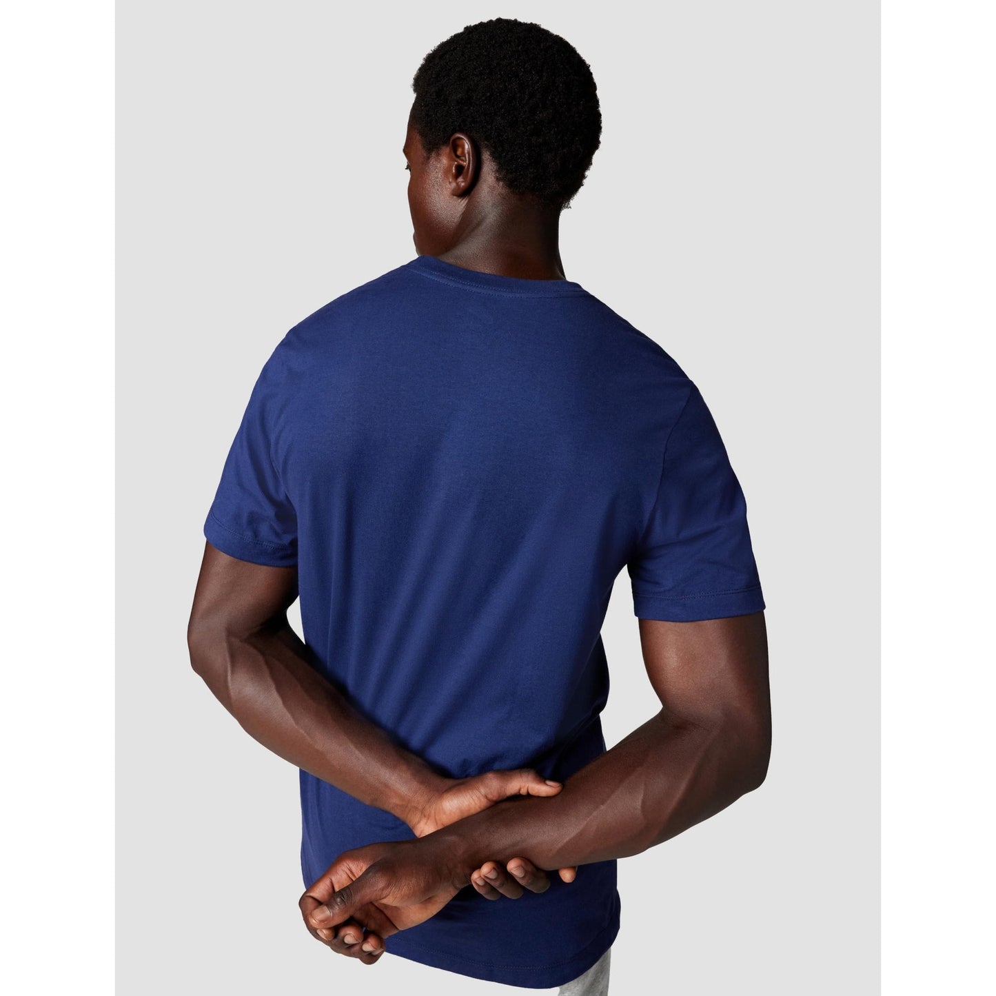 Nike Men's Sportswear Icon Swoosh T-Shirt, Midnight Navy/White, Medium - Medaid International