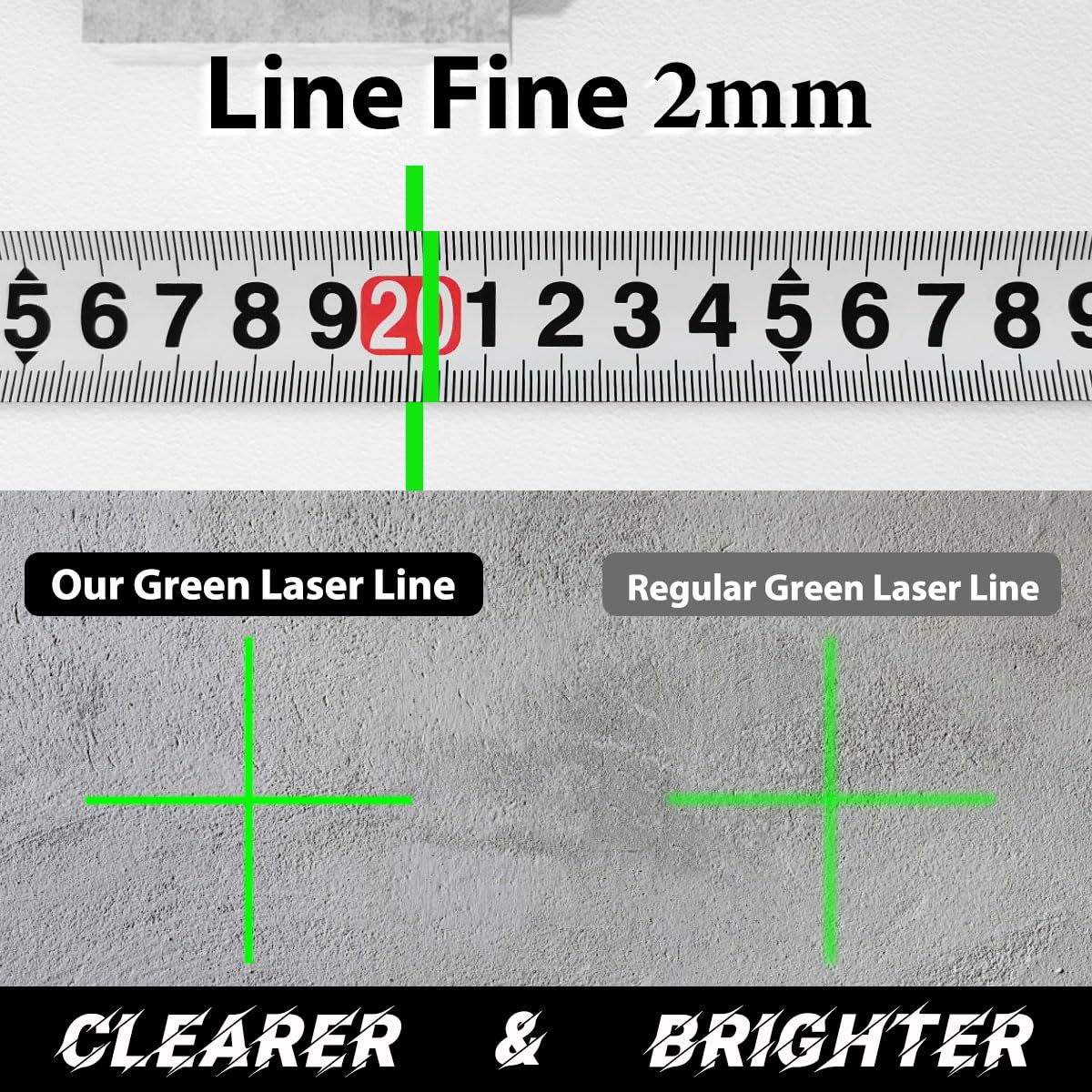 Takamine 16 Lines Green Laser Level Pro, 4x360° 4D Green Cross Line Professional for Construction, Two 360° Vertical and Two 360° Horizontal Laser Level Pulse Mode and Remote Controller - Medaid International
