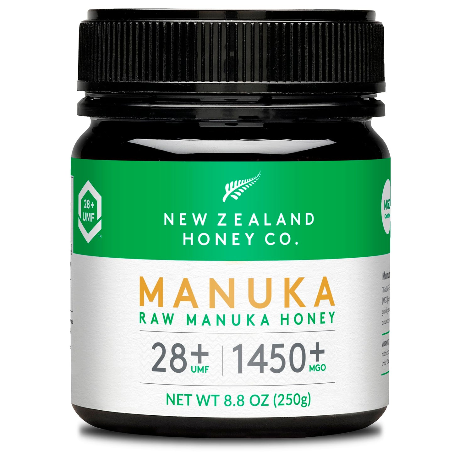 New Zealand Honey Co. Raw Manuka Honey UMF 28+ | MGO 1450+, UMF Certified / 8.8oz - Medaid International