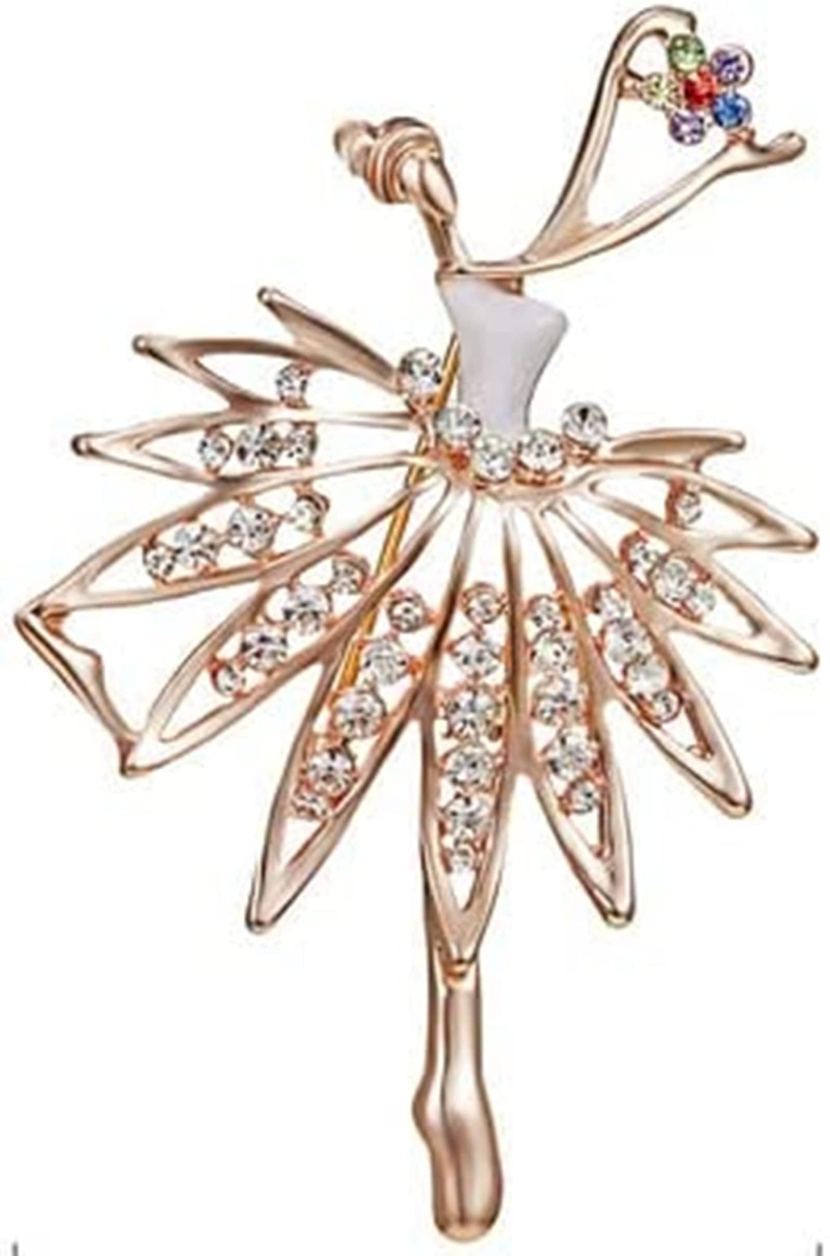 TERRIFI Ballet Dancer Brooch Pins, Cute Pins for Backpacks, Angel Wings Brooch, Fashion Jewelry for Any Special Occasions 6 Pcs