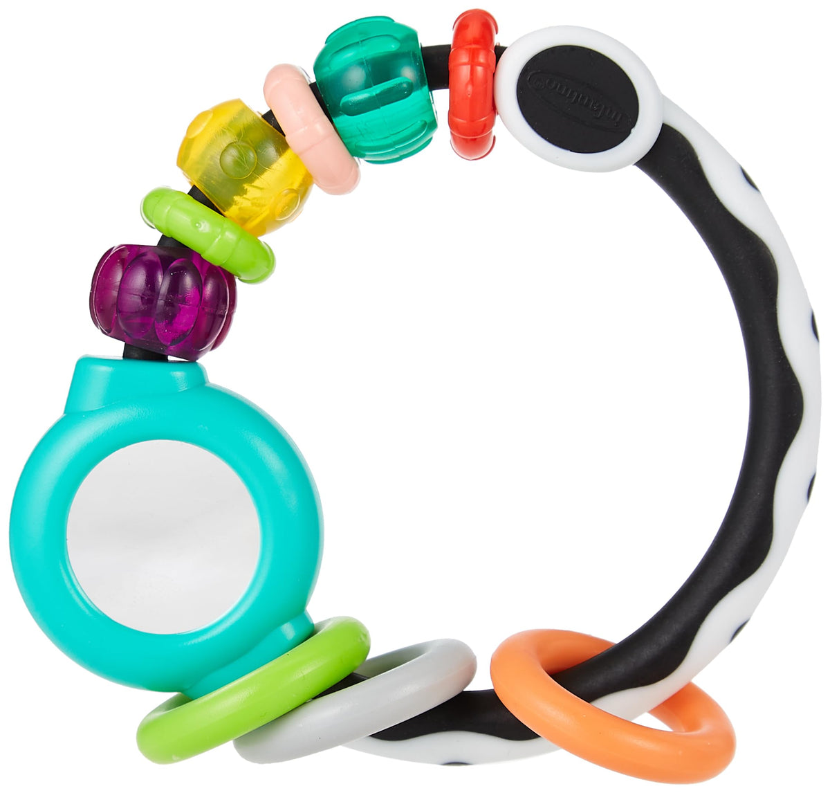 Infantino Shake & Spin Rattling Ring |Baby Rattling Toy|