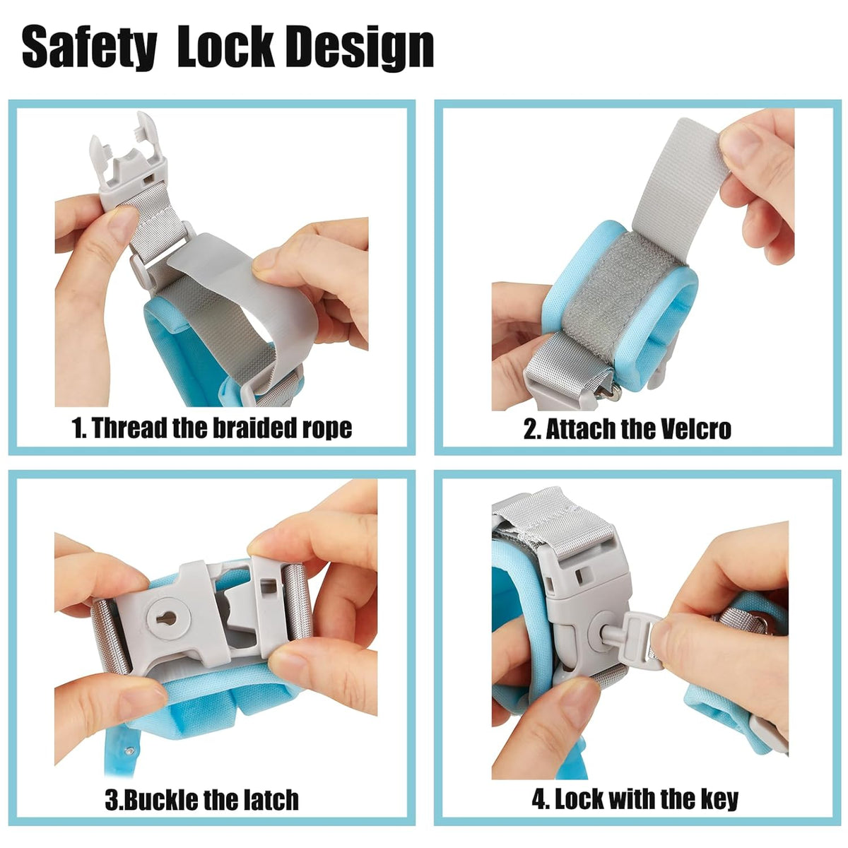 Children Anti-Lost Wrist Link Strap