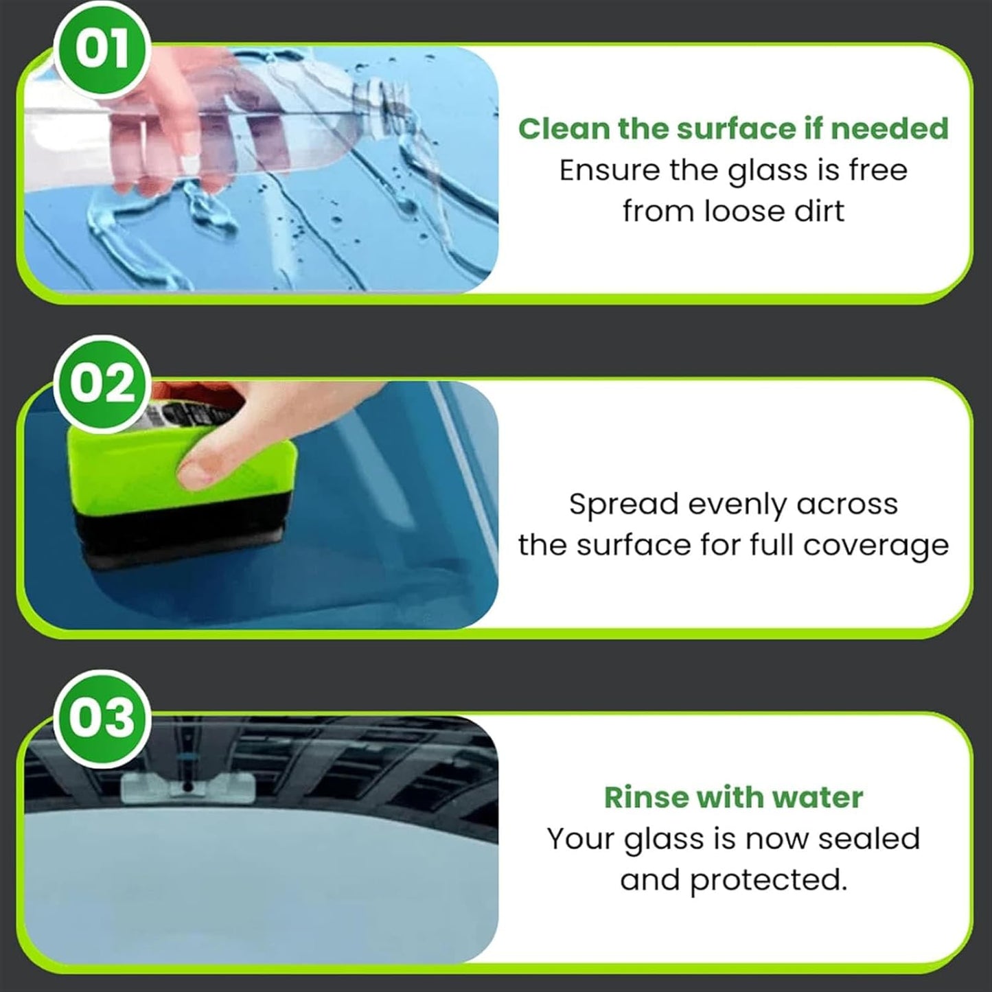 Car Glass Oil Film