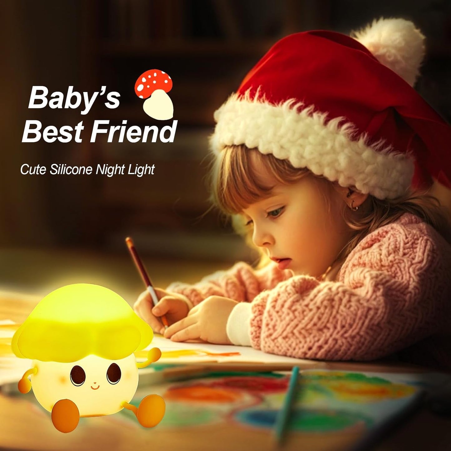 Mushroom Night Light