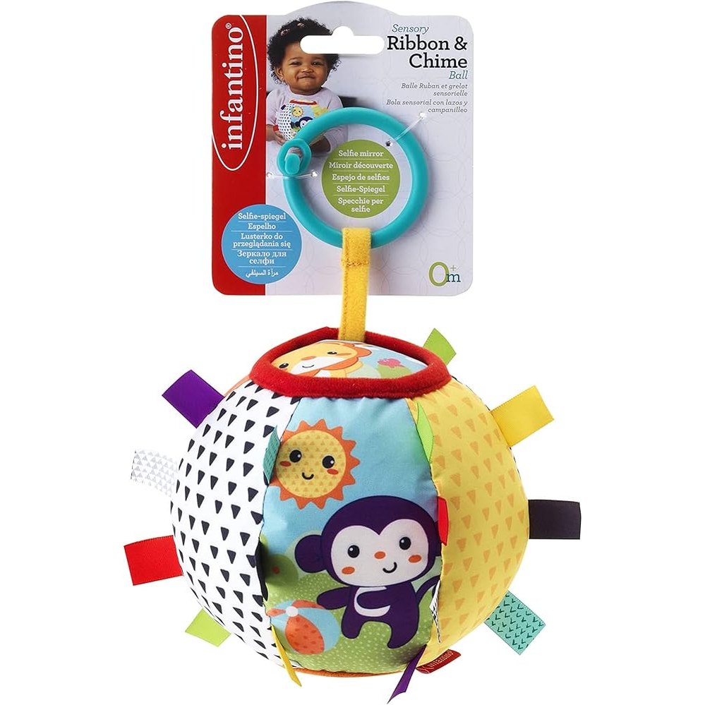 Infantino Sensory Ribbon & Chime Ball