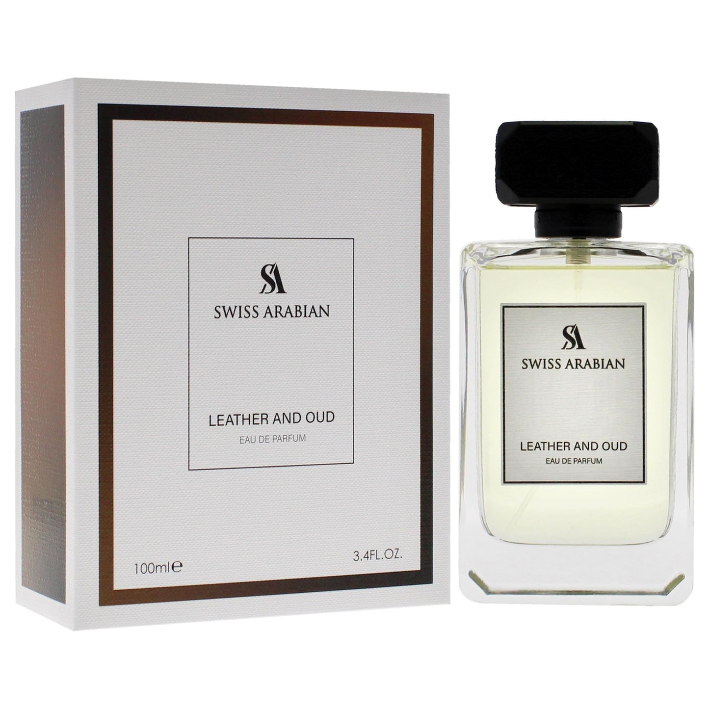 Swiss Arabian Leather And Oud for Unisex - 3.4 oz EDP Spray - Medaid International