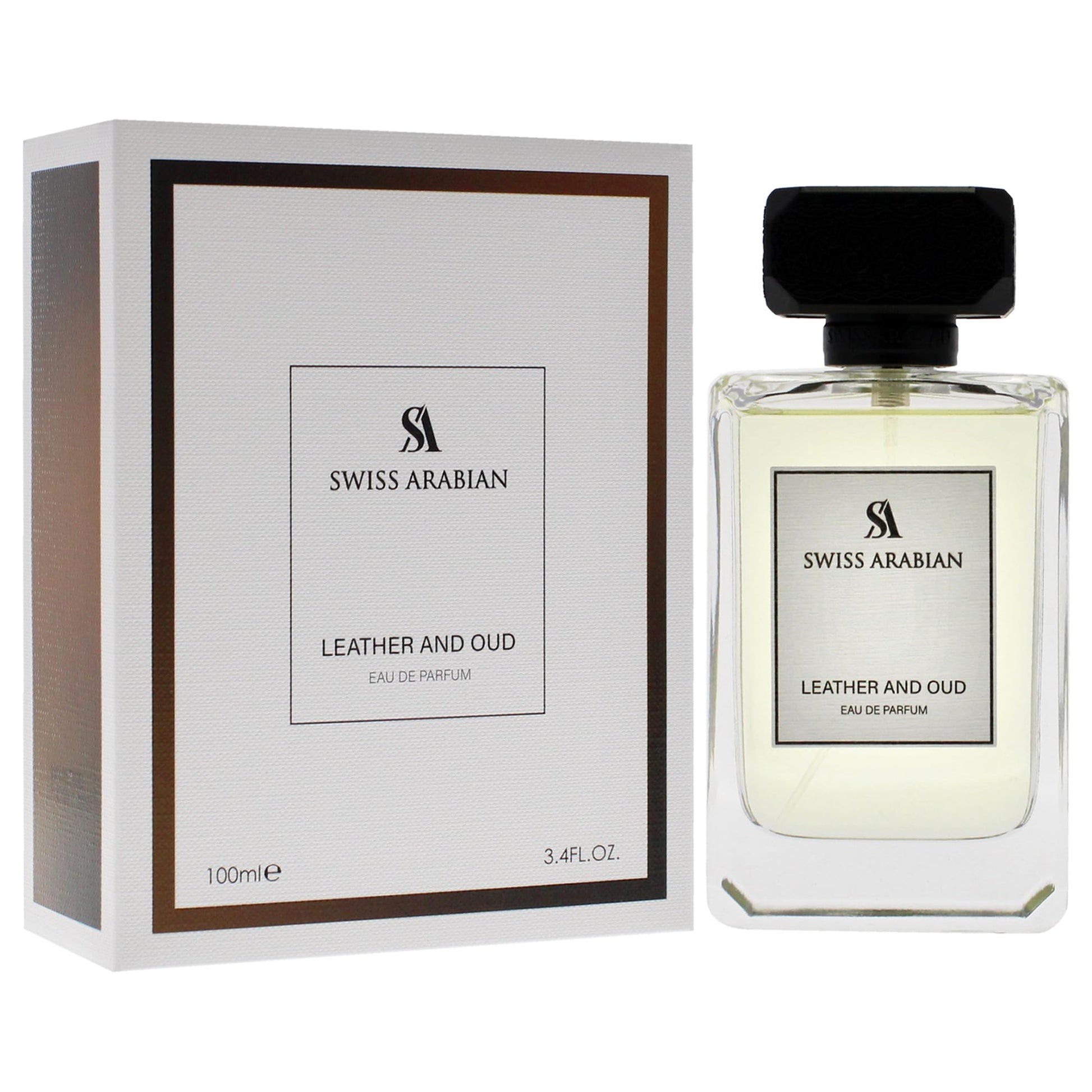 Swiss Arabian Leather And Oud for Unisex - 3.4 oz EDP Spray - Medaid International