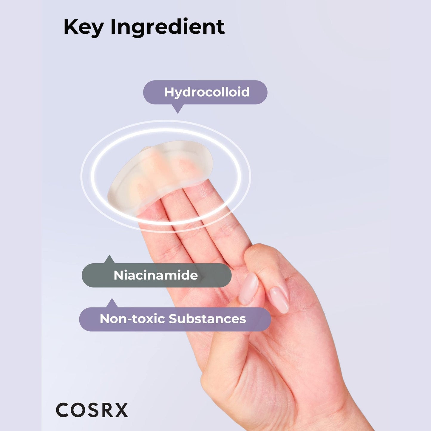 COSRX Master Patch Intensive | Oval-Shaped Hydrocolloid Pimple Patch with Tea Tree Oil & Salicylic Acid | Quick & Easy Blemish, Zit, Spot Treatment (10 Patches (X-Large), 10, Count) - Medaid International