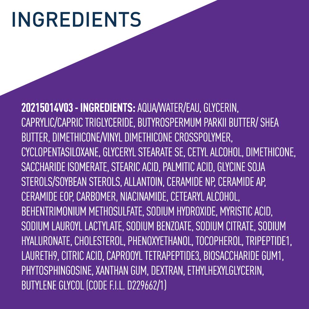 CeraVe Skin Renewing Night Cream, Niacinamide, Peptide Complex, and Hyaluronic Acid Moisturizer for Face, 1.7 Ounce, Packaging may Vary - Medaid International