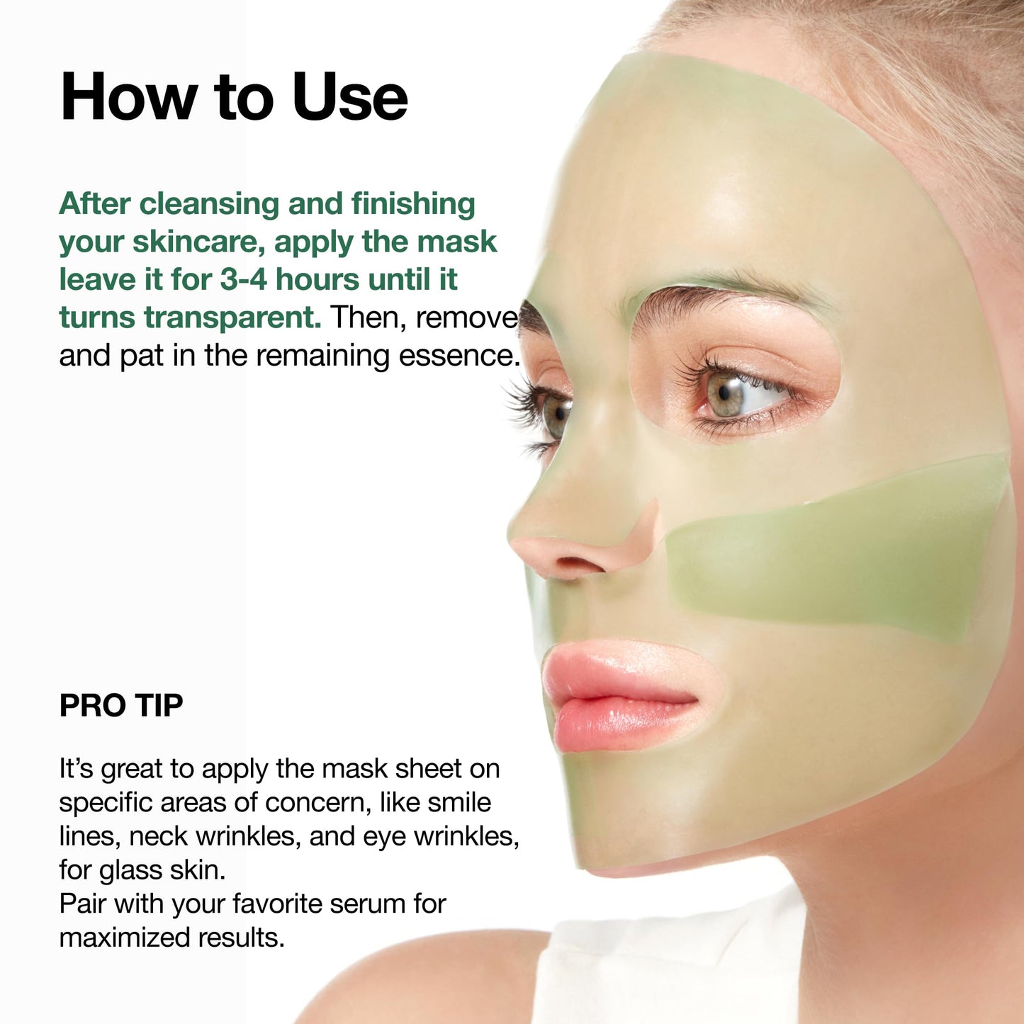 ANUA Heartleaf 70 Soothing Collagen Mask, Overnight Face Mask for Glass Skin, hyaluronic acid, Collagen, Soothing & hydration Facial Mask for Sensitive Skin, Natural Color, Korean Skin Care (38g, 4ea) - Medaid International