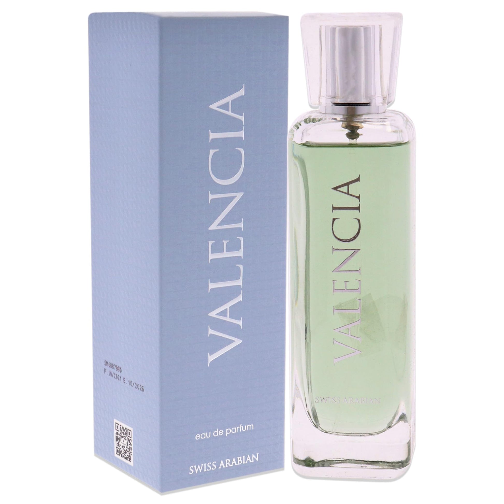 Swiss Arabian Valencia - Luxury Products From Dubai - Long Lasting, Addictive Personal EDP Spray Fragrance - Seductive Signature Aroma - 3.4 Oz - Medaid International