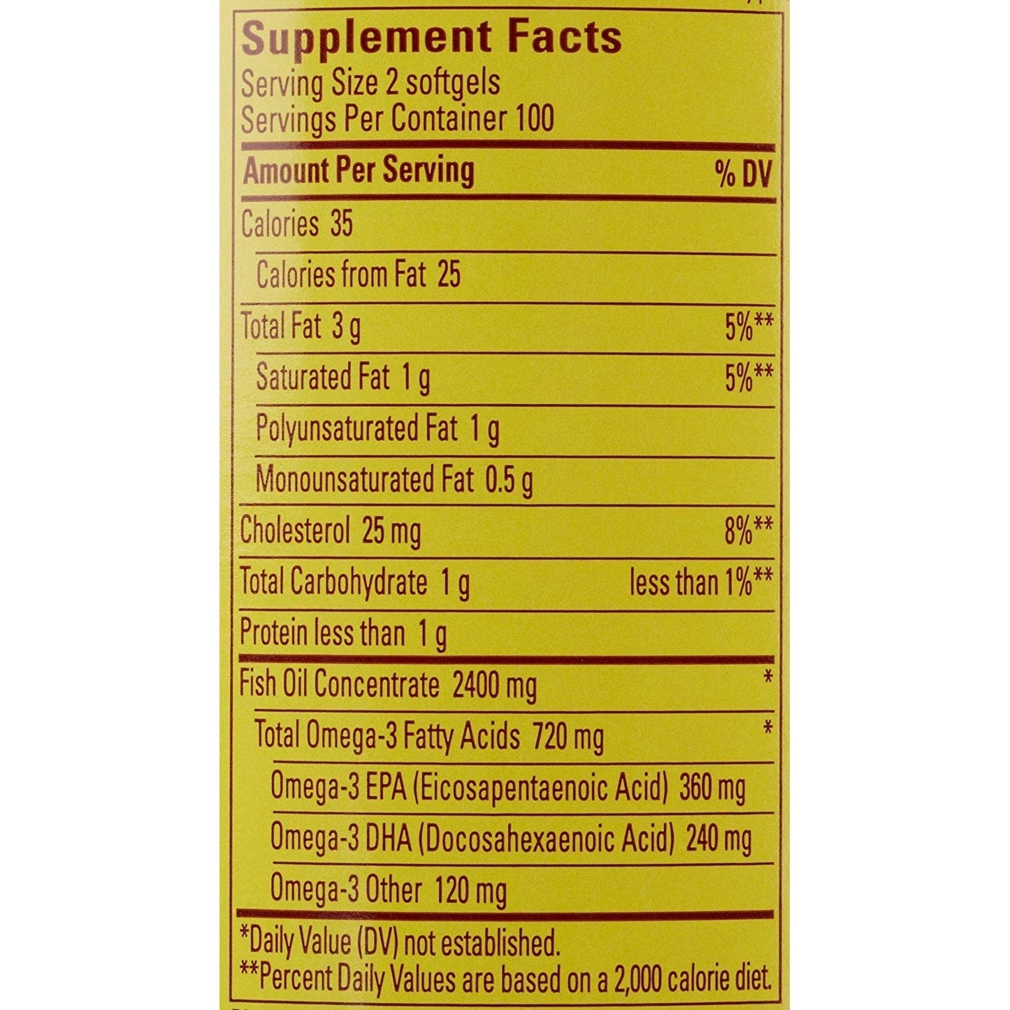 Burp-Less Fish Oil 1200 mg, 200 Softgels, Fish Oil Omega 3 Supplement For Heart Health - Medaid International