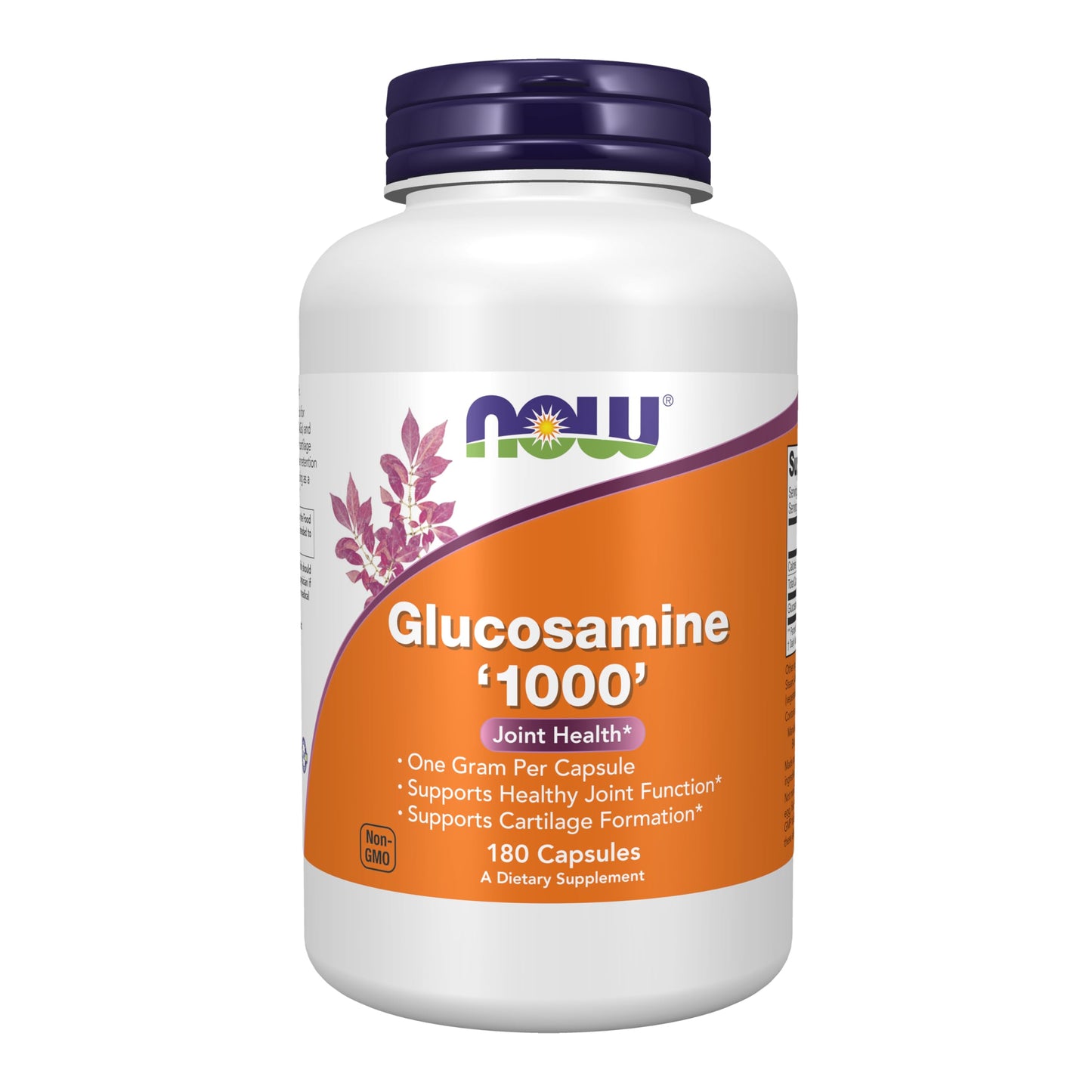 NOW Foods Supplements, Glucosamine '1000', with UL Dietary Supplement Certification, 1 g Per Capsule, 180 Veg Capsules - Medaid International