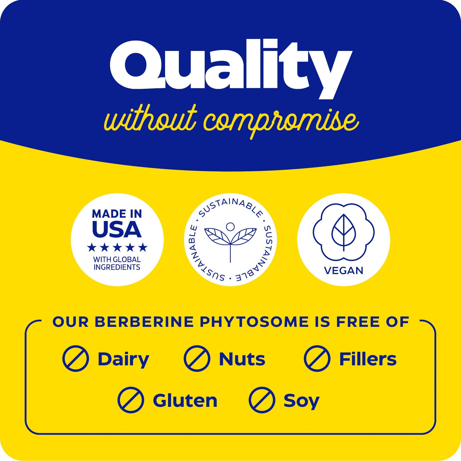 Enzymedica, Berberine Phytosome, 9.6X Better Bioavailability, High Potency Natural Vegan Dietary Supplement for Metabolic Support, 60 Capsules - Medaid International