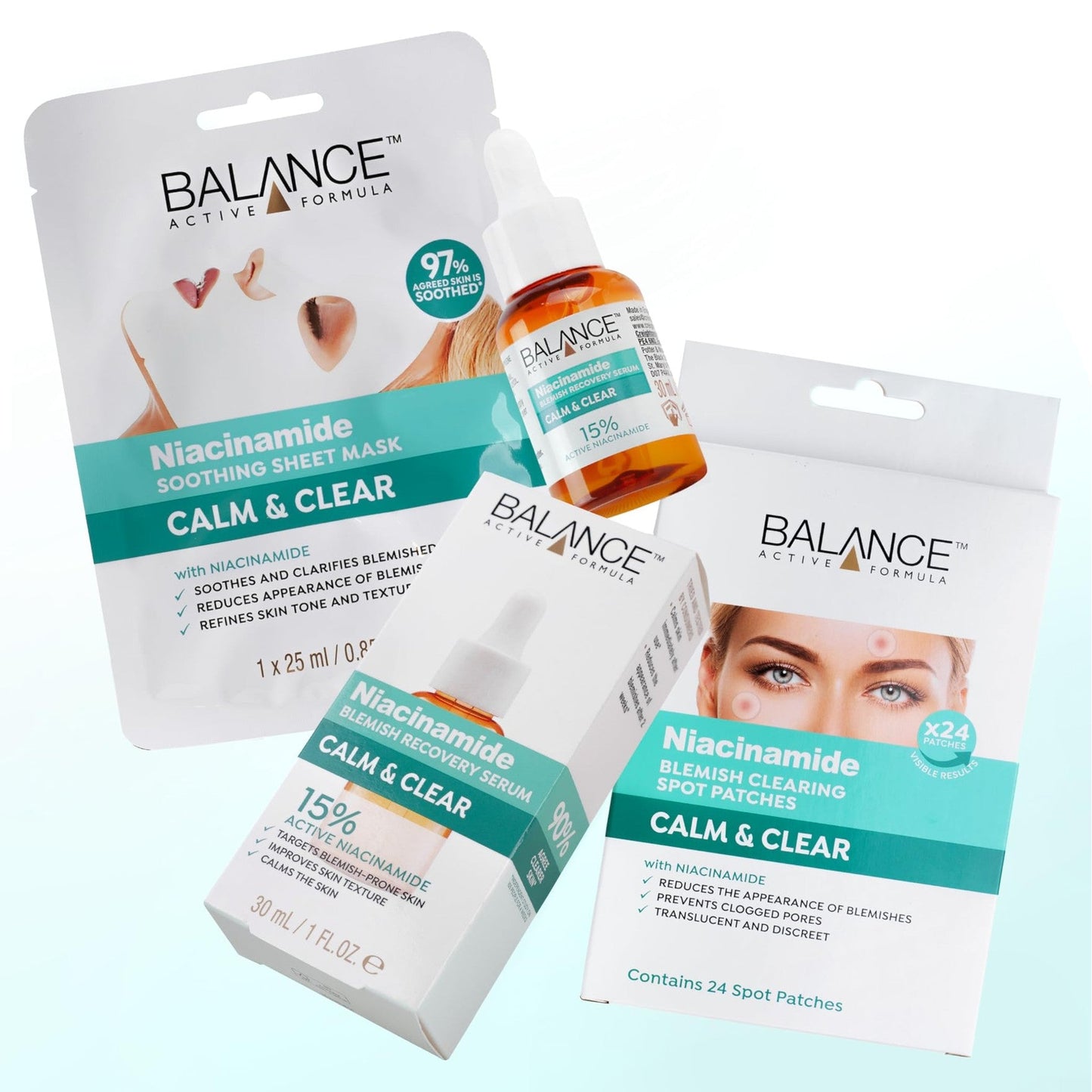 Balance Active Formula Niacinamide Blemish Recovery Serum - Medaid International