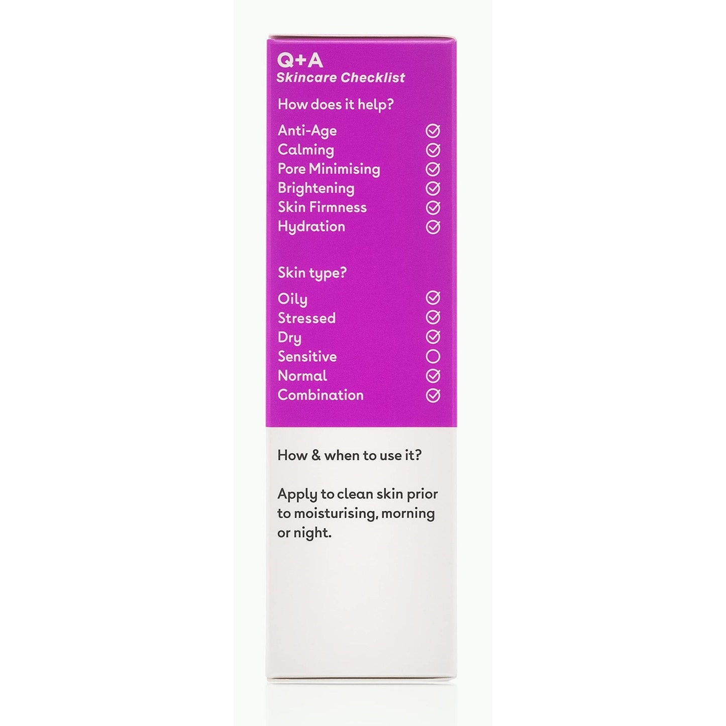 Q+A Azelaic Acid Balancing Serum (30ml), Natural Face Serum with Zinc PCA and Antioxidant Super Grains, Fragrance Free Skincare, Calms Blemishes and Smoothes Skin - Medaid International