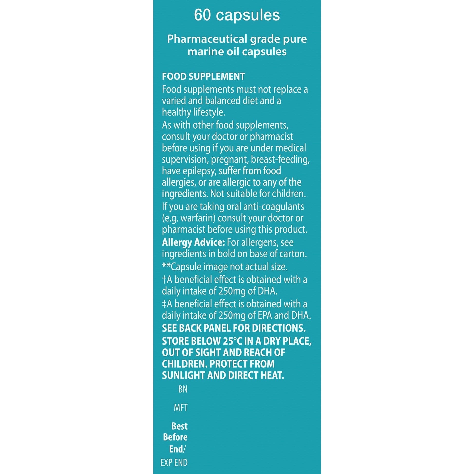 Ultra Omega 3 High Potency 60 Caps - Medaid International