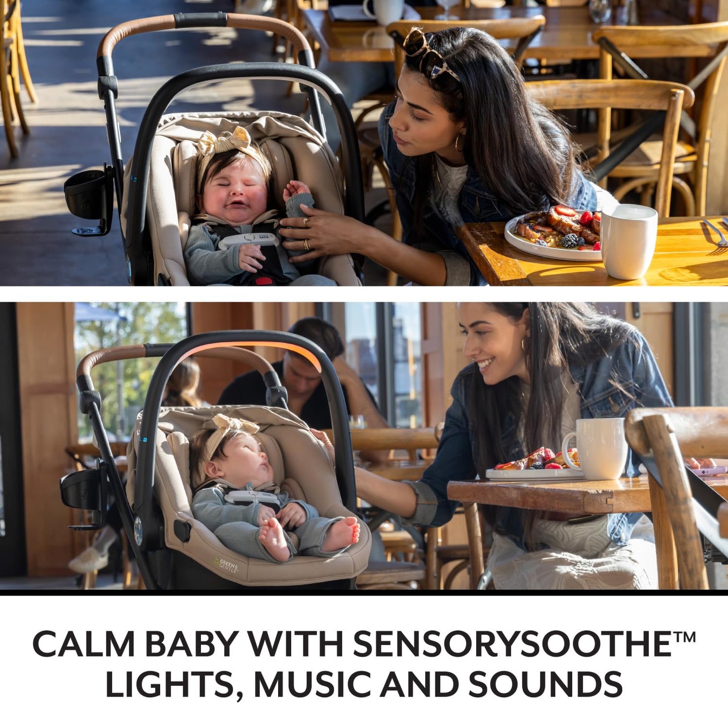 Evenflo® Shyft™ Intuiti+ Travel System with Revolve180™ LiteMax™ NXT &amp; SensorySoothe™