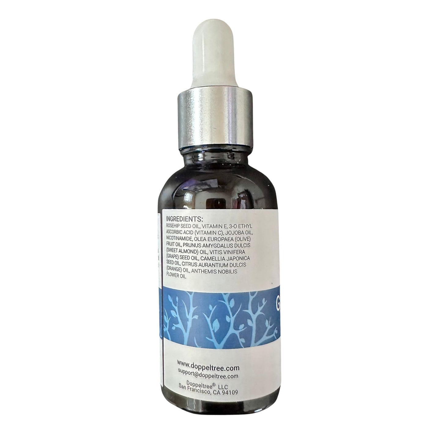 Doppeltree Face Oil for Glowing Skin and Gua Sha Facial Massage, Dermaplaning Facial Oil Anti Aging with Cold-pressed Rosehip Oil, Jojoba Oil, Almond Oil and Vitamin C & E - Medaid International