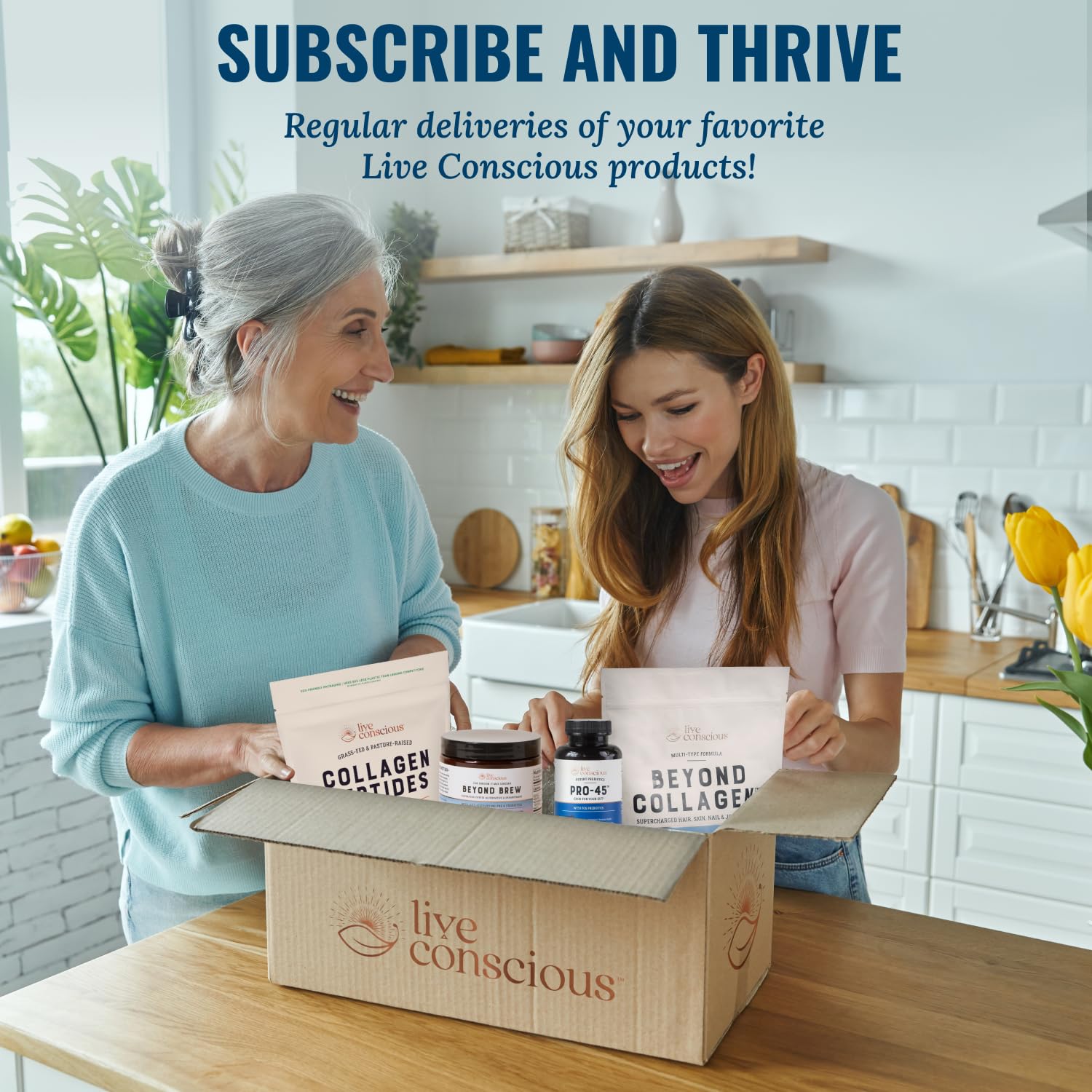 Live Conscious OmegaWell Omega 3 Fish Oil - 2000mg Capsules: Heart, Brain, & Joint Support - 800 mg EPA 600 mg DHA - Sustainably Sourced - Softgels - 30 Day Supply - Medaid International