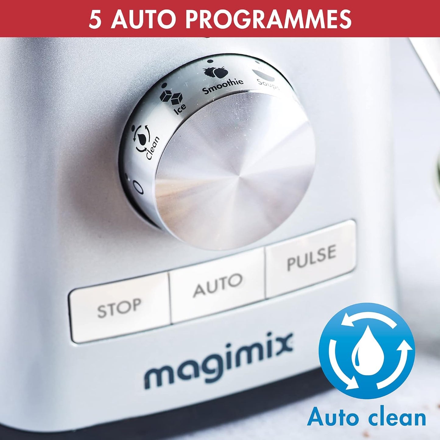Magimix Blender 1.8L 1200W Red