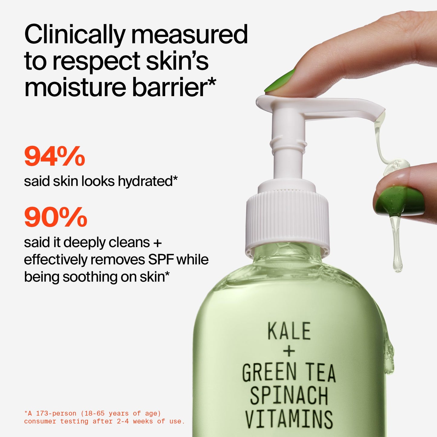Youth To The People Superfood Facial Cleanser Full Size - Kale + Green Tea Daily Face Wash, Gentle Makeup Remover, with Soothing Antioxidants for Glowing Skin, pH Balance, Clean Pores – 8 fl oz - Medaid International