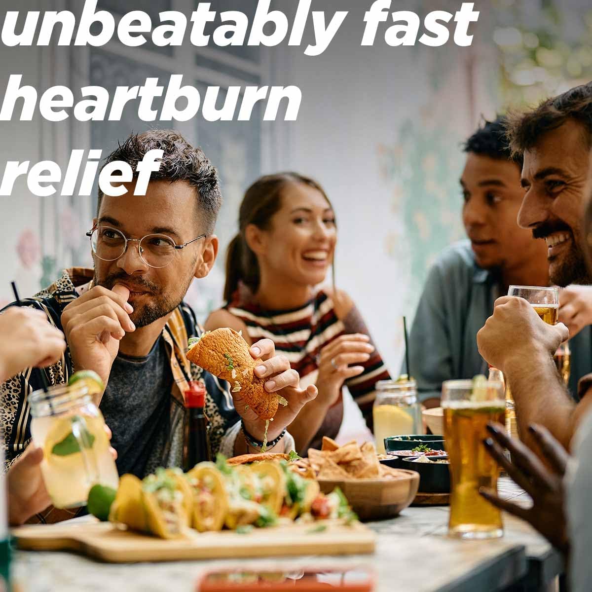 ALKA-SELTZER® Heartburn Relief, Extra Strength Antacid & Pain Relief Tablets