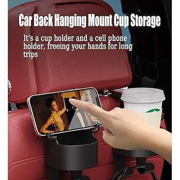 4 in 1 Car Hook cupholder (Set of 2)