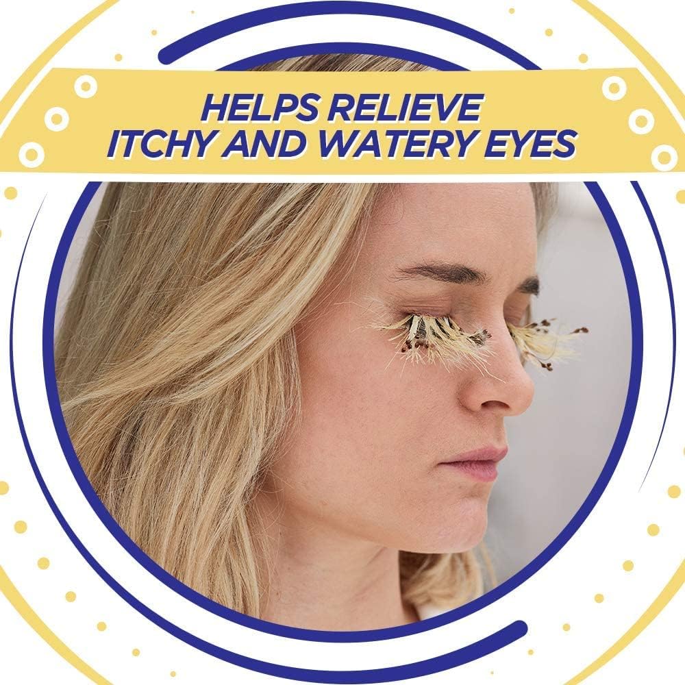 Optrex Hayfever Relief, 2% w/v Eye Drops Sodium Cromoglicate, Clinically Proven, 10ml each, Relieves Symptoms of Eye Allergy, Works Instantly - Medaid International