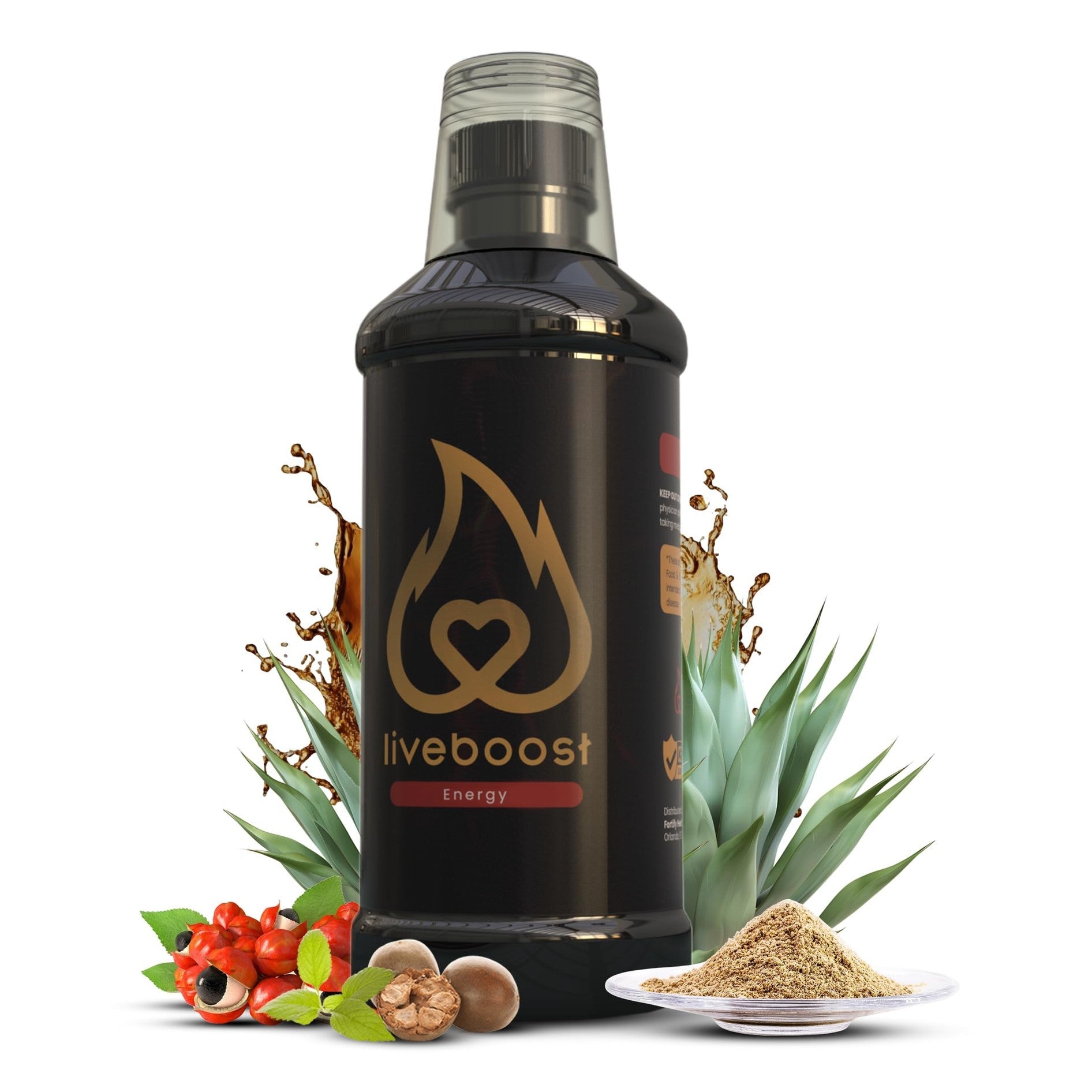 LIVEBOOST - Fast Acting for Men and Woman - Female & Male Supplement, Natural Ingredients, Supports Energy and Circulation, Enhances Wellsness - 480ml - Medaid International