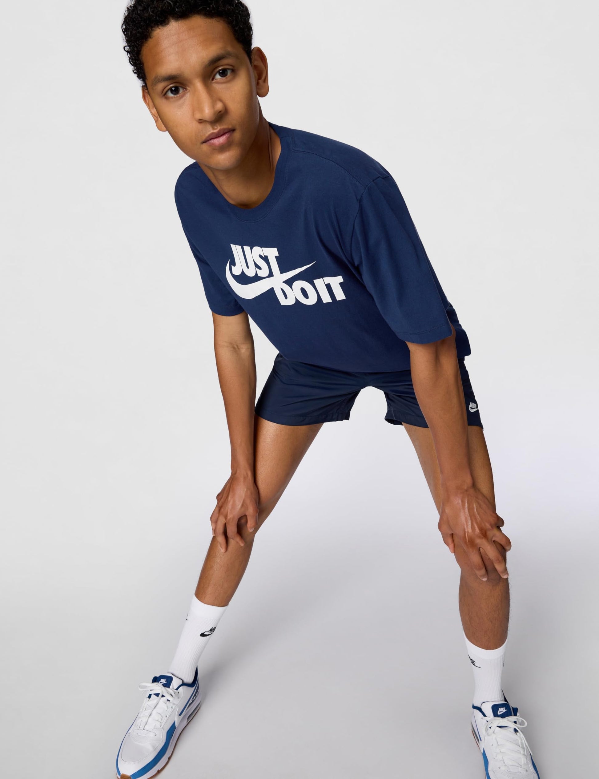 Nike Men's Sportswear JDI T-Shirt, Midnight Navy/White, XX-Large - Medaid International
